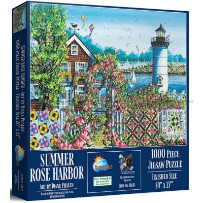 Fyrtårnet i rosenhaven, 1000 brikker