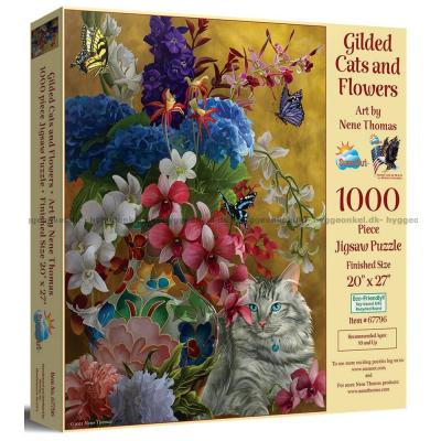 Thomas: Sommerfugledans om katten, 1000 brikker