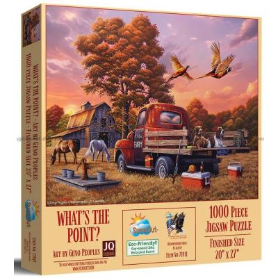 Efterår på gården, 1000 brikker