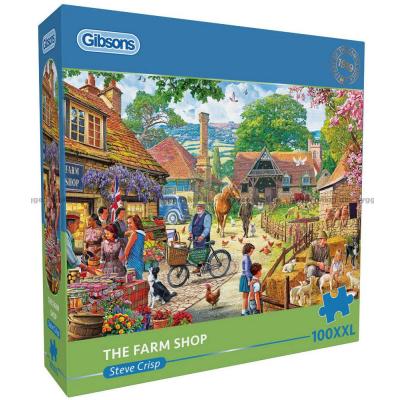 Crisp: Den hyggelige butik i landsbyen, 100 brikker