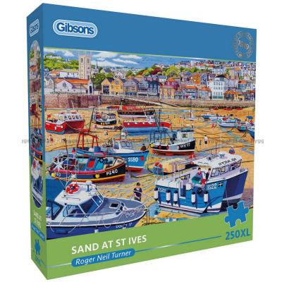 Turner: Fiskerbådene på stranden, 250 brikker