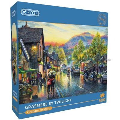 Twyford: Aftenstemning i Grasmere, 500 brikker