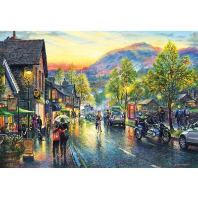 Billede af Twyford: Aftenstemning i Grasmere, 500 brikker
