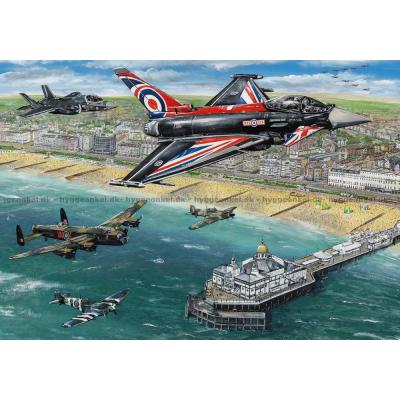 Billede af Emeny: Flyopvisning over Eastbourne, 500 brikker