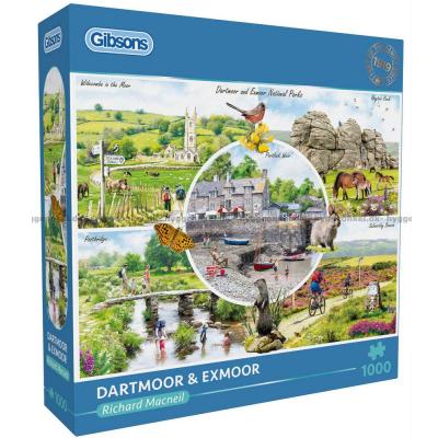 Macneil: Dartmoor & Exmoor, 1000 brikker