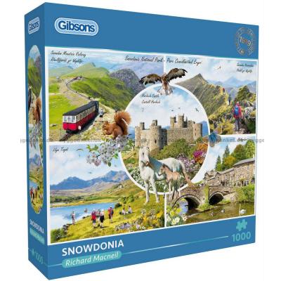 Macneil: Snowdonias skønne natur, 1000 brikker