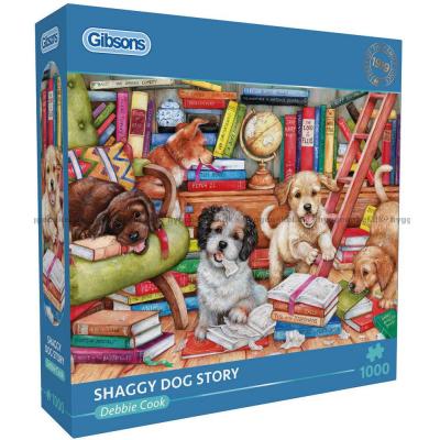 Cook: Hundenes læsehjørne, 1000 brikker