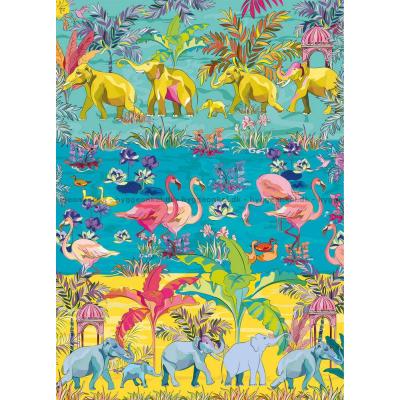 Billede af House of Turnowsky: Flamingoernes oase, 1000 brikker