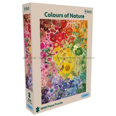 Botanisk regnbue, 1000 brikker