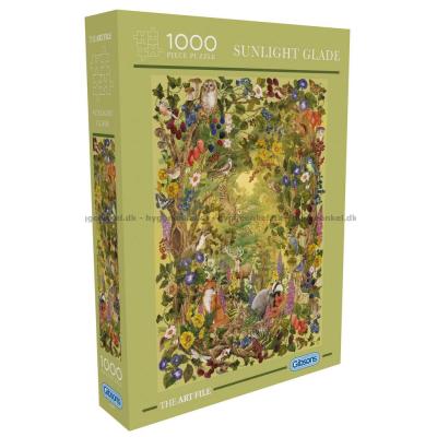 Naturen kalder: Skovens skjulte skatte, 1000 brikker