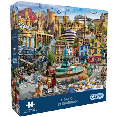 Chesterman: Charmerende Edinburgh, 1000 brikker