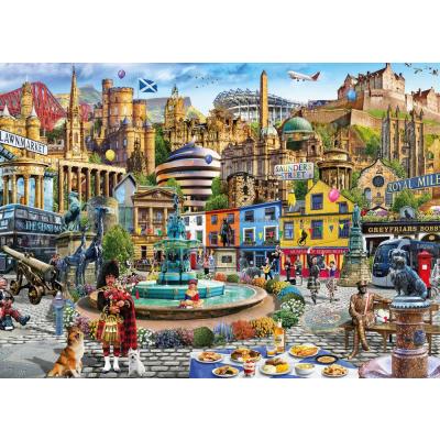 Billede af Chesterman: Charmerende Edinburgh, 1000 brikker