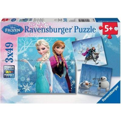 Disney: Frost - Vinter eventyr, 3x49 brikker