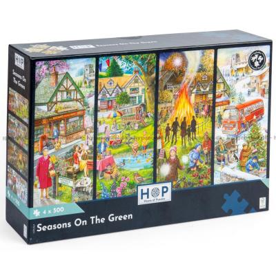 Cresswell: Livets gang i landsbyen, 4x500 brikker