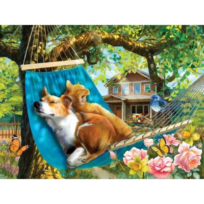 Billede af Wood: Siesta i solen, 500 brikker