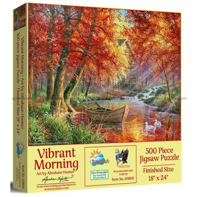 Hunter: Den skjulte perle i skoven, 500 brikker