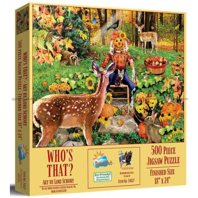 Schory: Fornemt besøg i skoven, 500 brikker