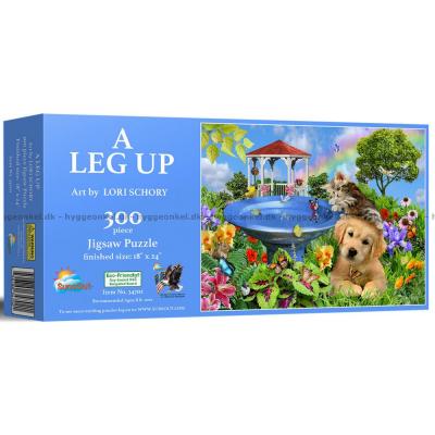 Schory: Kæledyr og sommerfugle, 300 brikker