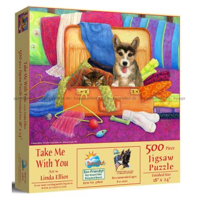 Tag mig med på rejsen!, 500 brikker