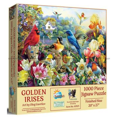 Gavrilov: Fugleliv i haven, 1000 brikker