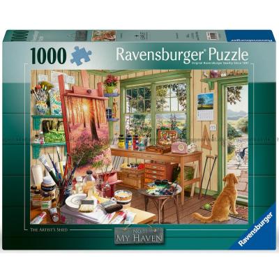 Read: Kunstnerens atelier, 1000 brikker