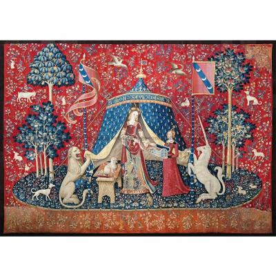Billede af Kvinden og enhjørningen, 1000 brikker