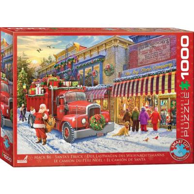 Giordano: Julemandens lastbil, 1000 brikker
