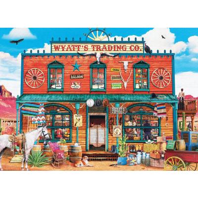 Billede af Western butikken, 1000 brikker