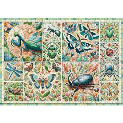 Billede af Mosaik af insekter, 1000 brikker