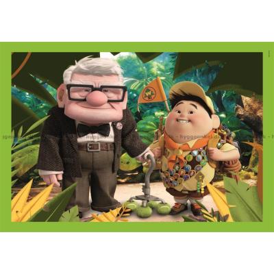 Billede af Disney: Pixar minder, 4 i 1, 12 brikker