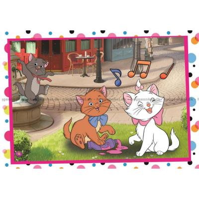 Billede af Disney: Klassikere, 2x60 brikker
