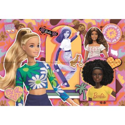 Billede af Barbie: Venner på hjul, 104 brikker