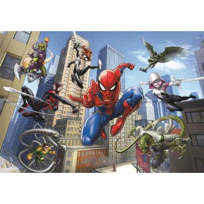 Billede af Marvel: Spider-Man i fuld fart, 104 brikker