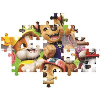 Billede af Paw Patrol: Glade hundevenner, 104 brikker