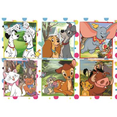 Billede af Disney: Klassikere, 104 brikker