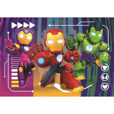 Billede af Marvel: Iron Man og hans fantastiske venner, 60 brikker