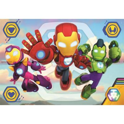 Billede af Marvel: Iron Man og hans fantastiske venner i aktion, 60 brikker