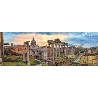 Billede af Rom: Forum Romanum - Panorama, 1000 brikker
