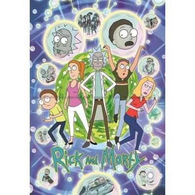 Billede af Rick and Morty: Kaos i galaksen, 1000 brikker