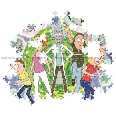 Billede af Rick and Morty: Kaos i galaksen, 1000 brikker