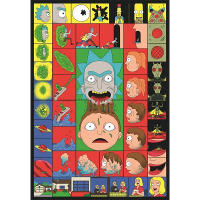 Billede af Rick and Morty: Universets tosserier, 1000 brikker