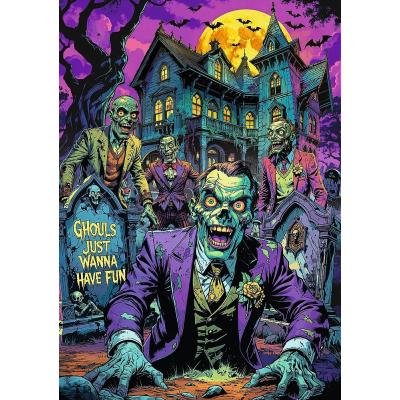 Billede af Hall of Horror: Zombie, 1000 brikker