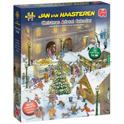 Jan van Haasteren: Julekalender 2026, 24x54 brikker