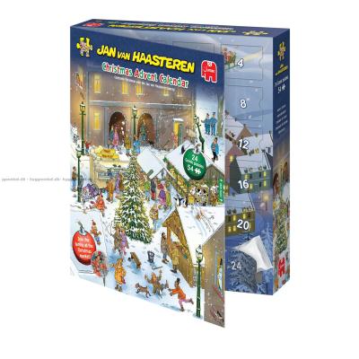 Billede af Jan van Haasteren: Julekalender 2026, 24x54 brikker
