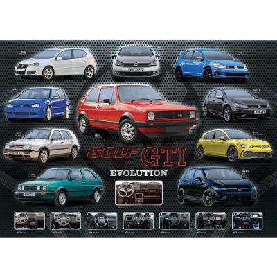 Billede af VW: Golf GTI igennem tiderne, 1000 brikker