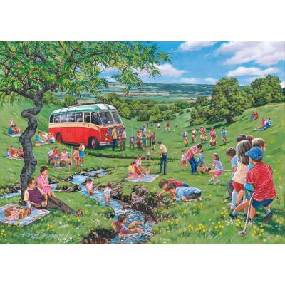 Billede af Stapleton: Picnic på engen, 500 brikker