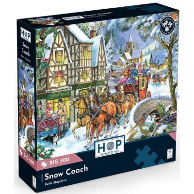 Stapleton: Hestekøretur i sneen, 500 brikker