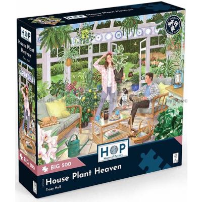 Hall: Stille stund blandt planter, 500 brikker