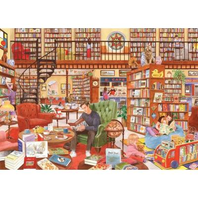 Billede af Hall: Bibliotekets hyggelige hjørne, 500 brikker