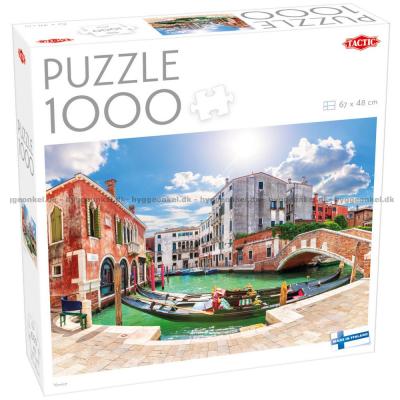 Venedig: Sol over kanalerne, 1000 brikker